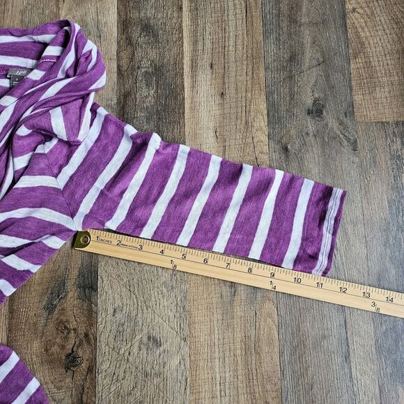 J. Jill Open Front Linen Cardigan – Women's Small – EUC  Lightweight - Picture 6 of 8